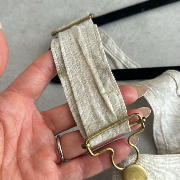 SSO BY DANIELLE 100% LINEN OVERALLS - Picture 10 of 13